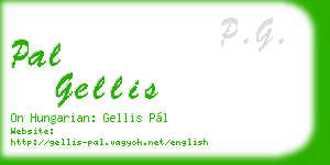 pal gellis business card